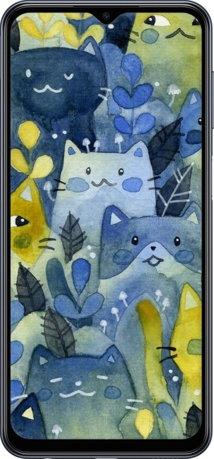 TPU чехол Із зображенням котячого лісу для Samsung Galaxy M33 M336B - 6447b-2633 изображение 