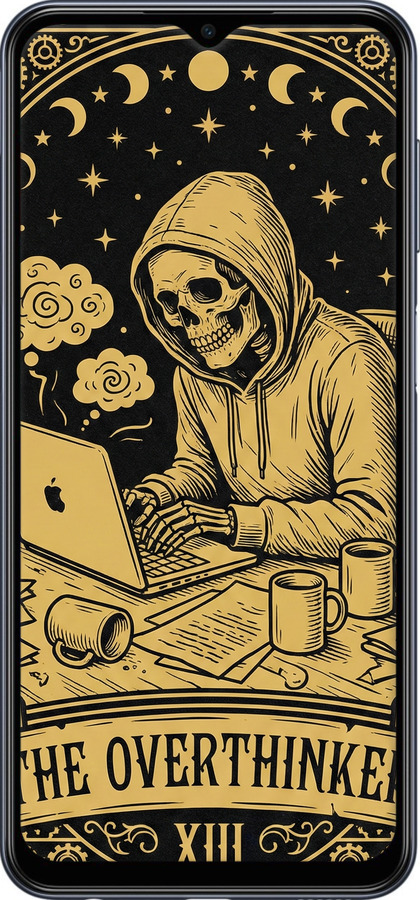 TPU чехол The Overthinker для Samsung Galaxy M33 M336B - 6774b-2633 изображение 