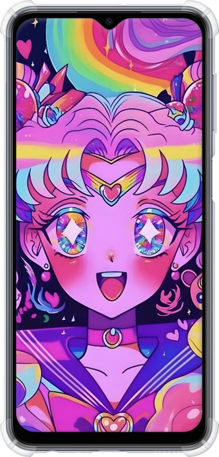 Силикон с усиленными углами чехол Сейлор Мун 3 для Samsung Galaxy M33 M336B - 6352sp-2633 изображение 