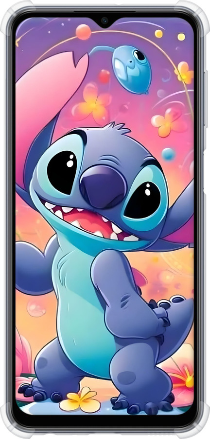 Силикон с усиленными углами чехол Стич 2 для Samsung Galaxy M33 M336B - 6371sp-2633 изображение 