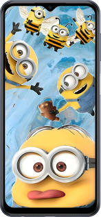 Силиконовый чехол Миньоны для Samsung Galaxy M33 M336B - 6386u-2633 изображение 