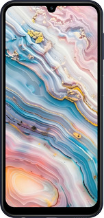 TPU чехол Мрамор красивый для Samsung Galaxy M34 5G - 6376b-3141 изображение 