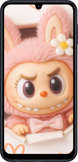 TPU чехол Лабубу 2 для Samsung Galaxy M34 5G - 6710b-3141 изображение 
