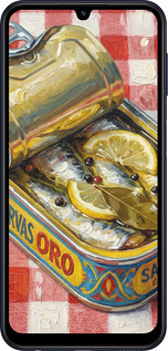 TPU чехол Vintage Sardine Tin Phone для Samsung Galaxy M34 5G - 6772b-3141 изображение 