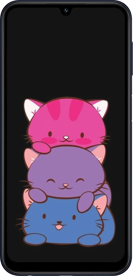 TPU чехол Милі котятка для Samsung Galaxy M34 5G - 6518b-3141 изображение 