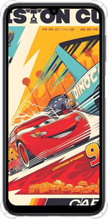 Силіконовий протиударний с посиленими кутами чехол Тачки для Samsung Galaxy M34 5G - 6288sp-3141 изображение 