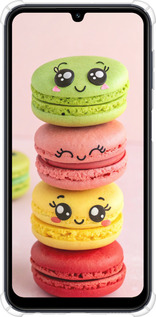 Силикон с усиленными углами чехол Печенье для Samsung Galaxy M34 5G - 6693sp-3141 изображение 