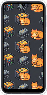 Силіконовий протиударний с посиленими кутами чехол Autonomous Zone для Samsung Galaxy M34 5G - 6771sp-3141 изображение 