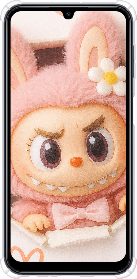 Силикон с усиленными углами чехол Лабубу 2 для Samsung Galaxy M34 5G - 6710sp-3141 изображение 