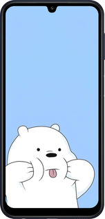 Силіконовий чехол Милий ведмедик для Samsung Galaxy M34 5G - 6357u-3141 изображение 