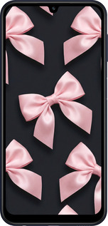 Силиконовый чехол Coquette Ribbons Dark Coquette для Samsung Galaxy M34 5G - 6767u-3141 изображение 