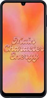 Силиконовый чехол Aura Gradient Main Character Energy Aesthetic Y2K для Samsung Galaxy M34 5G - 6783u-3141 изображение 
