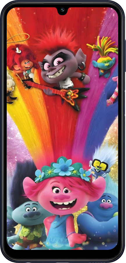 Силиконовый чехол Троли для Samsung Galaxy M34 5G - 6343u-3141 изображение 
