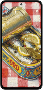 TPU чехол Vintage Sardine Tin Phone для Samsung Galaxy M35 5G - 6772b-3738 изображение 