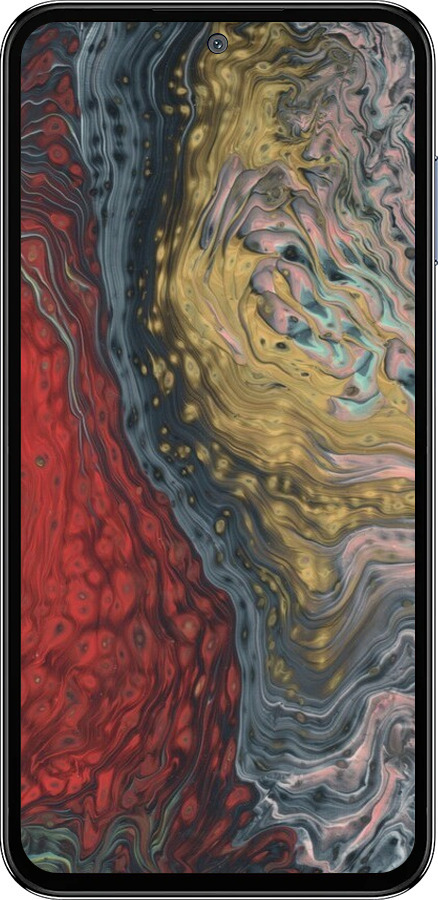 TPU чехол Із зображенням абстрактного живопису для Samsung Galaxy M35 5G - 6530b-3738 изображение 