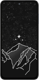 Силиконовый чехол Минималистический горный пейзаж для Samsung Galaxy M35 5G - 6438u-3738 изображение 