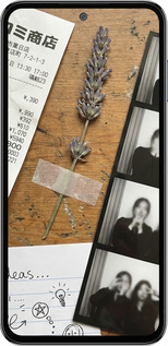 Силиконовый чехол Aesthetic Scrapbook Collage для Samsung Galaxy M35 5G - 6773u-3738 изображение 