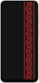 Силіконовий чехол Вишиванка 53 для Samsung Galaxy M36 - 2041u-4103 изображение 