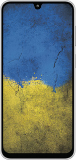 Силиконовый чехол Флаг Украины 2 для Samsung Galaxy M36 - 401u-4103 изображение 