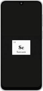 Силиконовый чехол Сарказм для Samsung Galaxy M36 - 4501u-4103 изображение 