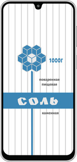 Силиконовый чехол Соль для Samsung Galaxy M36 - 4855u-4103 изображение 