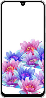 Силиконовый чехол Лотос для Samsung Galaxy M36 - 4862u-4103 изображение 