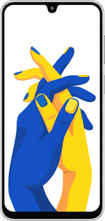 Силиконовый чехол Stand With Ukraine для Samsung Galaxy M36 - 5255u-4103 изображение 