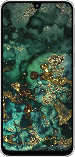 Силиконовый чехол Мрамор золото богатство для Samsung Galaxy M36 - 5419u-4103 изображение 