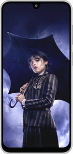 Силиконовый чехол Wednesday v2 для Samsung Galaxy M36 - 5516u-4103 изображение 