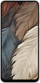Силиконовый чехол Листья в стиле бохо для Samsung Galaxy M36 - 5643u-4103 изображение 
