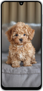 Силиконовый чехол Mini-maltipoo для Samsung Galaxy M36 - 6158u-4103 изображение 