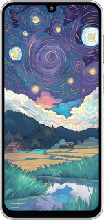 Силиконовый чехол Креативный арт для Samsung Galaxy M36 - 6322u-4103 изображение 