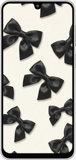 Силіконовий чехол Dark Coquette для Samsung Galaxy M36 - 6765u-4103 изображение 