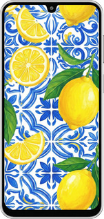 Силиконовый чехол Grocery Girl Italian Summer для Samsung Galaxy M36 - 6766u-4103 изображение 