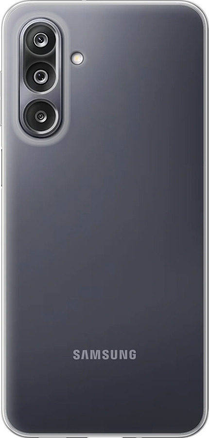 Силиконовый чехол Прозрачный для Samsung Galaxy M36 - 5636u-4103 изображение 