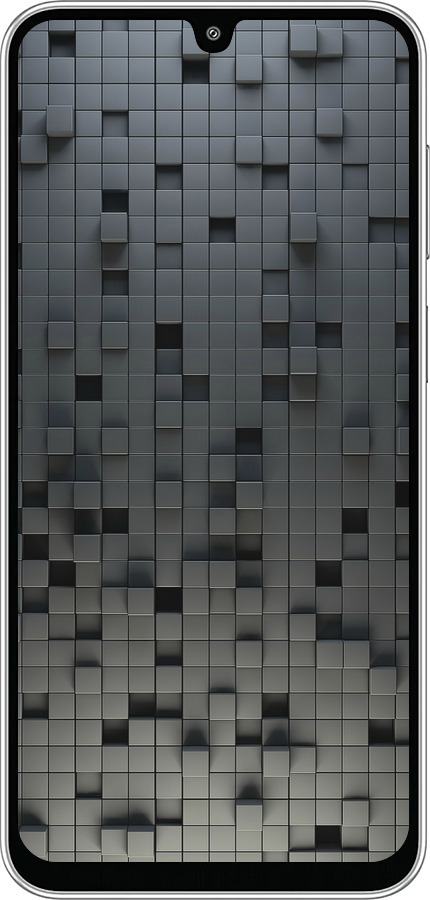 Силиконовый чехол Кубики для Samsung Galaxy M36 - 1061u-4103 изображение 