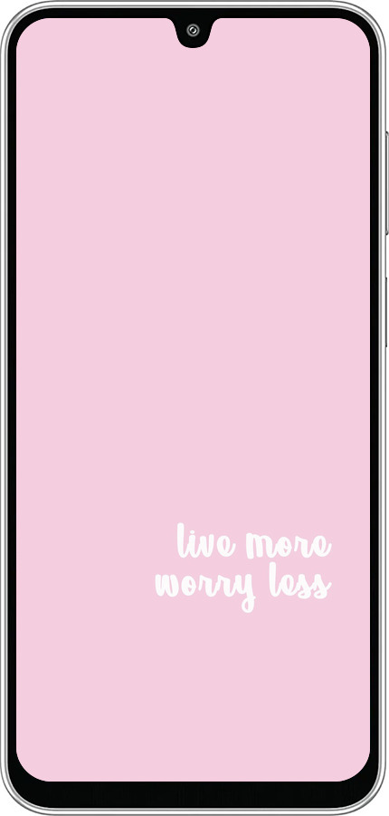 Силиконовый чехол Живи больше для Samsung Galaxy M36 - 4347u-4103 изображение 
