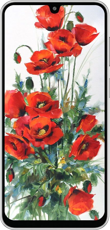 Силиконовый чехол Маки для Samsung Galaxy M36 - 523u-4103 изображение 