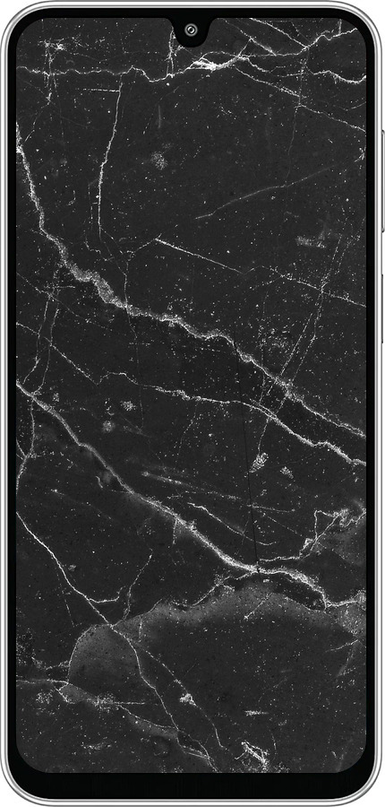 Силиконовый чехол Черный мрамор v2 для Samsung Galaxy M36 - 5568u-4103 изображение 