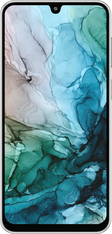 Силиконовый чехол С красочной абстрактной картиной Соленые берега для Samsung Galaxy M36 - 6405u-4103 изображение 