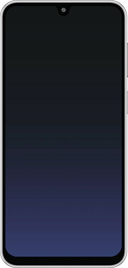 Силиконовый чехол Градиент в тёмно - синем стиле для Samsung Galaxy M36 - 6542u-4103 изображение 