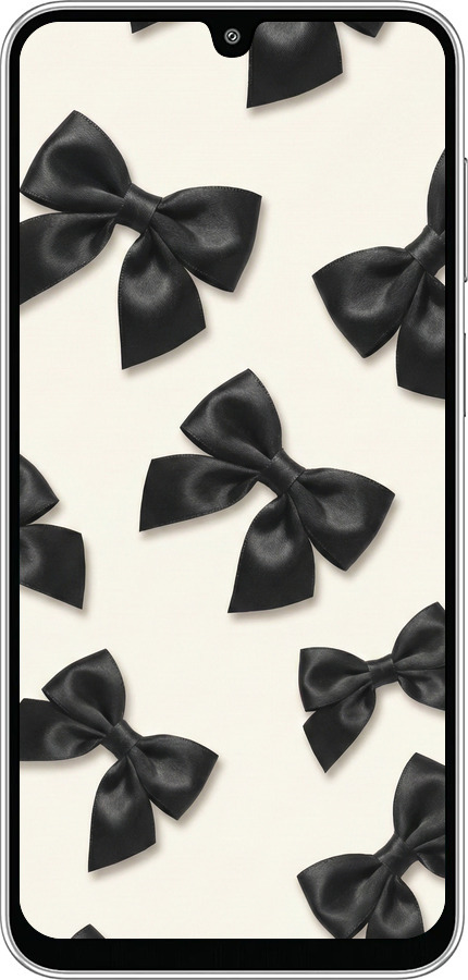 Силіконовий чехол Dark Coquette для Samsung Galaxy M36 - 6765u-4103 изображение 