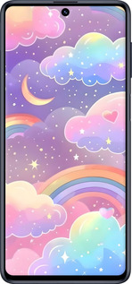 TPU чехол Хмари та веселка для Samsung Galaxy M51 M515F - 6312b-1944 изображение 