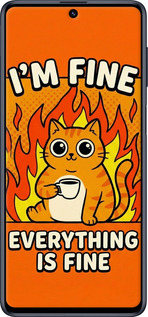 TPU чехол Funny Cat для Samsung Galaxy M51 M515F - 6786b-1944 изображение 