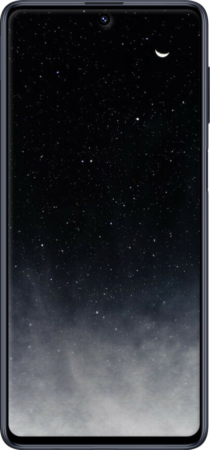 TPU чехол Голубые облака, Голубая луна для Samsung Galaxy M51 M515F - 6396b-1944 изображение 
