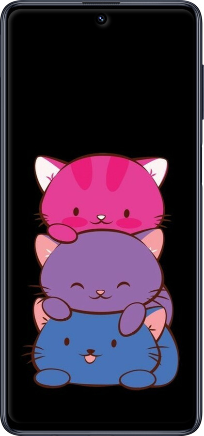 TPU чехол Милые кошки для Samsung Galaxy M51 M515F - 6518b-1944 изображение 
