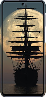 3D пластиковый матовый чехол Корабль для Samsung Galaxy M51 M515F - 5998m-1944 изображение 