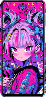 3D пластиковый матовый чехол Аниме милаха для Samsung Galaxy M51 M515F - 6314m-1944 изображение 