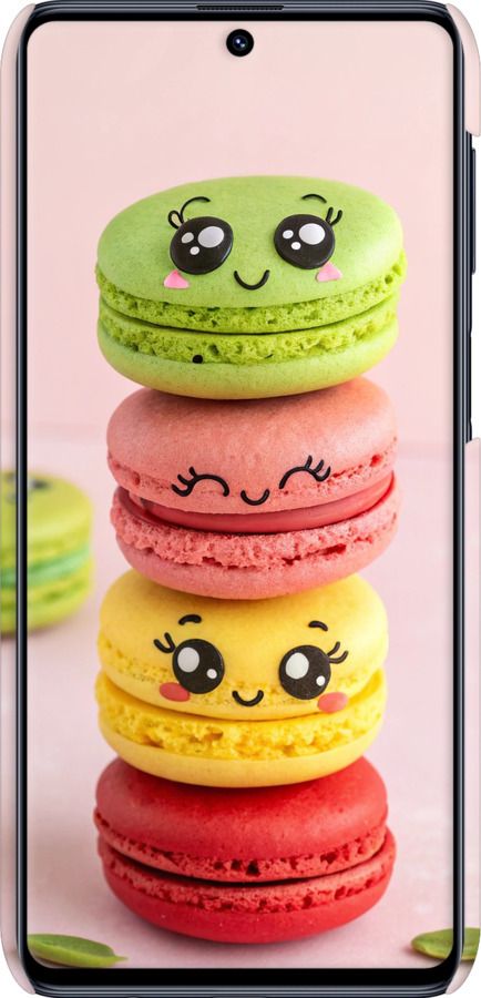 3D пластиковий матовий чехол Печиво для Samsung Galaxy M51 M515F - 6693m-1944 изображение 