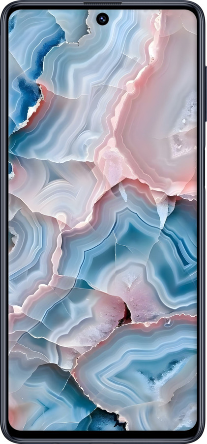 Силиконовый чехол Мрамор для Samsung Galaxy M51 M515F - 6306u-1944 изображение 